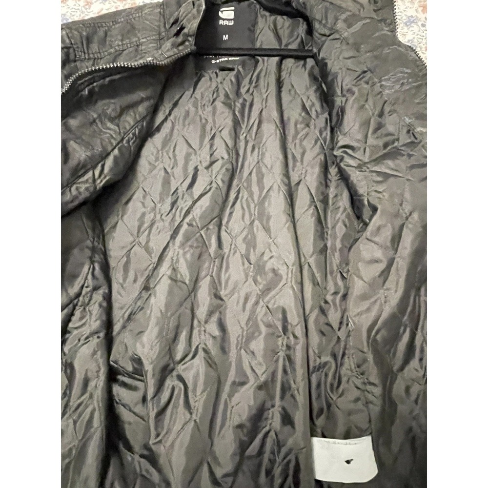 G-Star‎ Raw Ospak Quilted Overshirt Camo Military Jacket Grey Mens Size M - Picture 5 of 10